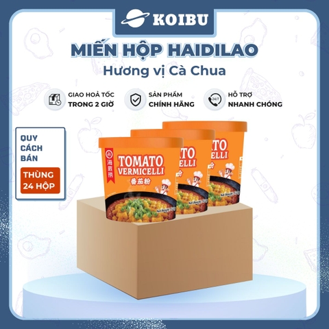 YIHAI - Miến hộp Haidilao hương vị Cà chua, Haidilao miến cà chua Haidilao hộp, Miến Haidiao ăn liền 122g/hộp - 00820