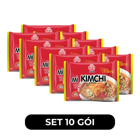OTTOGI - Mì nấu Ottogi hương vị Kim chi, Mì Kim chi Ottogi, Mì Ottogi Kim chi, Mì nấu Otogi ăn liền - 120g/gói - 00458