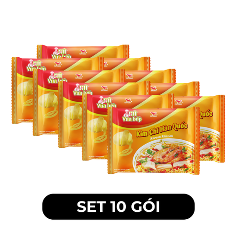 UNI-PRESIDENT - Mì Vua Bếp kim chi Hàn Quốc, mì kim chi Vua Bếp, mì Vua Bếp vị kim chi Hàn Quốc (85g/gói) - 00296