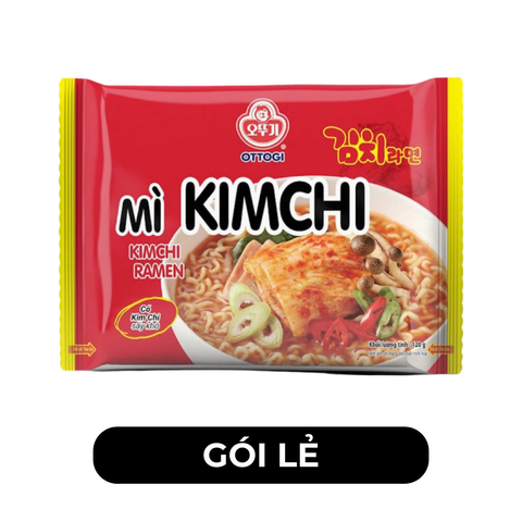 OTTOGI - Mì nấu Ottogi hương vị Kim chi, Mì Kim chi Ottogi, Mì Ottogi Kim chi, Mì nấu Otogi ăn liền - 120g/gói - 00458