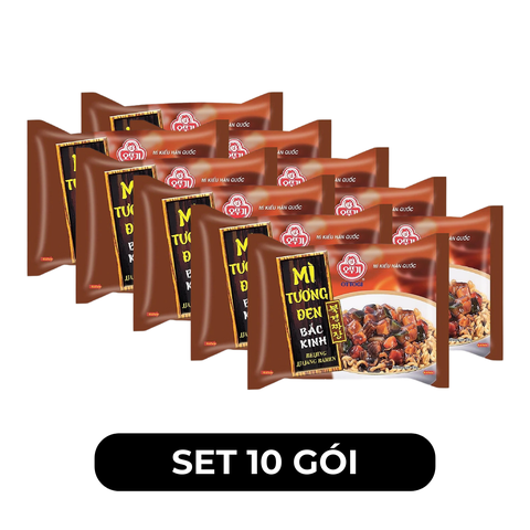 OTTOGI - Mì nấu Ottogi hương vị trộn Tương đen Bắc Kinh, Mì trộn Tương đen Bắc Kinh Ottogi - 135g/gói - 00440