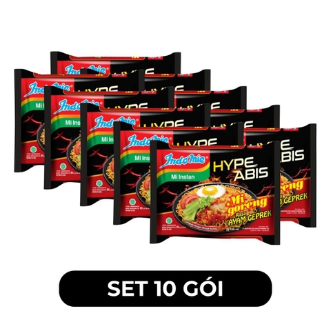 INDOFOOD - Mì Indomie hương vị Gà giòn siêu cay - 85g/gói - 00041