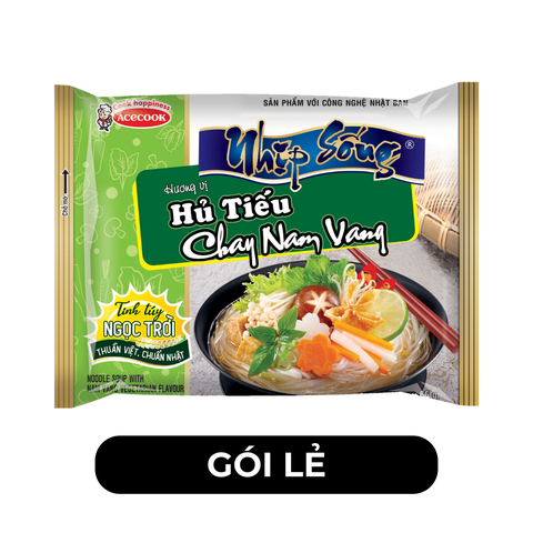 ACECOOK - ACECOOK - Hủ tiếu Nhịp Sống Nam vang chay, Hủ tíu nam vang chay Nhịp Sống, Hủ tiếu Nhịp Sống Acecook - 66g/gói - 00046