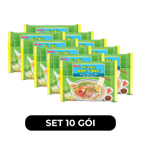 ASIAFOODS - Hủ tiếu Gấu Đỏ hủ tiếu Nam vang, Hủ tíu Nam vang Gấu Đỏ, Hủ tiếu Nam vang Gấu Đỏ ăn liền - 65g/gói - 00332