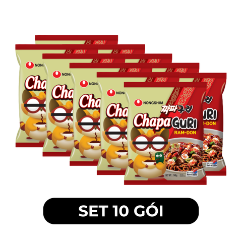 NONGSHIM - Mì Chapaguri hương vị tương đen, Mì tương đen Chapaguri, Mì Nongshim Chapaguri Hàn Quốc - 140g/gói - 00262