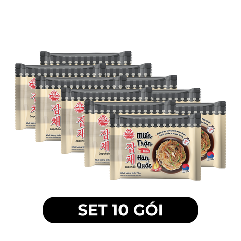 OTTOGI - Miến trộn Otoki kiểu Hàn Quốc vị cay, Miến trộn kiểu Hàn Quốc Japchae Otoki, Miến Ottogi - 72g/gói - 00643