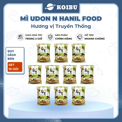 HANIL FOOD - Mì Udon N Hanil Food hương vị Truyền thống - 225g/gói - 00876