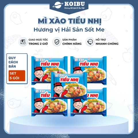 UNI-PRESIDENT - Mì xào tiểu nhị hương vị Hải sản sốt me - Mì xào hải sản Tiểu nhị, Mì hải sản xào gói - 72g/gói - 00291
