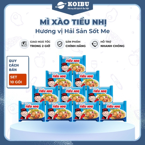 UNI-PRESIDENT - Mì xào tiểu nhị hương vị Hải sản sốt me - Mì xào hải sản Tiểu nhị, Mì hải sản xào gói - 72g/gói - 00291