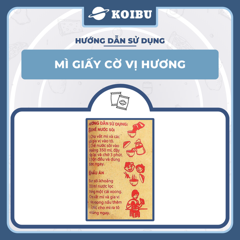 THIEN HUONG FOOD - Mì Vị Hương hương vị Giấy cờ, Mì tôm gói giấy cờ Vị Hương, Mì giấy Vị Hương ăn liền - 60g/gói  - 00864