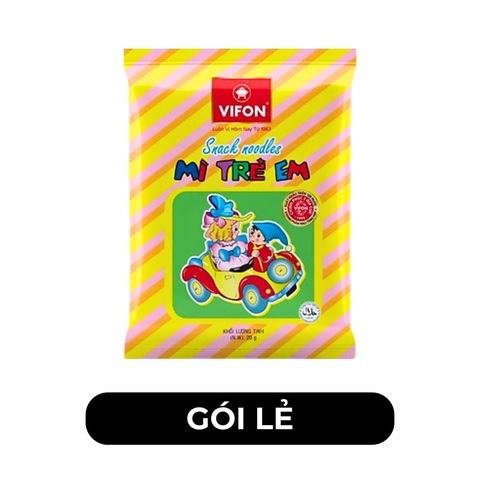 VIFON - Mì trẻ em Vifon, snack mì trẻ em Vifon, mì ăn liền snack Vifon, snack mì Vifon cho bé - 20g/gói - 00196