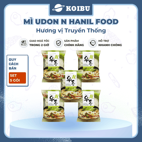 HANIL FOOD - Mì Udon N Hanil Food hương vị Truyền thống - 225g/gói - 00876