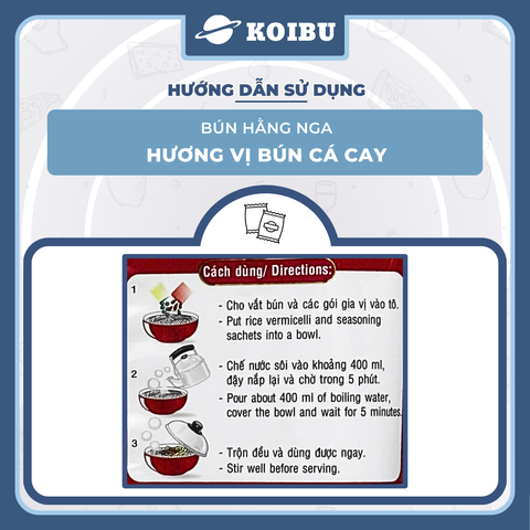 ACECOOK - Bún Hằng Nga hương vị Bún cá cay, Hằng Nga Bún cá cay Hằng Nga Acecook bún cá cay Hải Phòng - 73g/gói - 00783