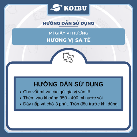 THIEN HUONG FOOD - Mì Vị Hương hương vị Sa tế, Mì Sa tế Vị Hương ăn liền, Mì tôm ăn liền sa tế Vị Hương - 70g/gói  - 00865