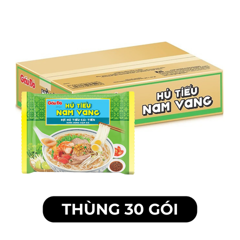 ASIAFOODS - Hủ tiếu Gấu Đỏ hủ tiếu Nam vang, Hủ tíu Nam vang Gấu Đỏ, Hủ tiếu Nam vang Gấu Đỏ ăn liền - 65g/gói - 00332