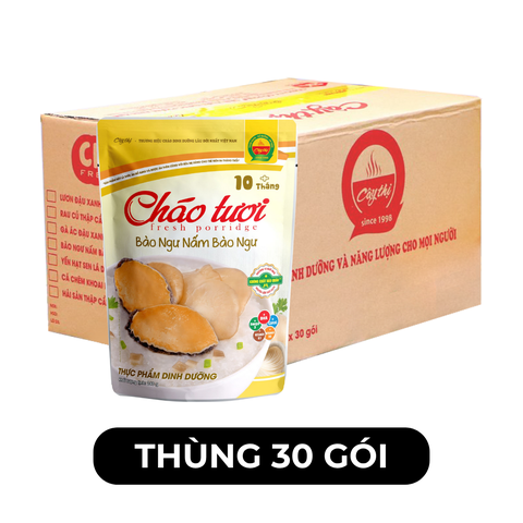 CÂY THỊ - Cháo tươi Cây Thị hương vị Bào ngư nấm bào ngư, Cháo tươi bào ngư nấm bào ngư Cây Thị - 240g/gói - 00743