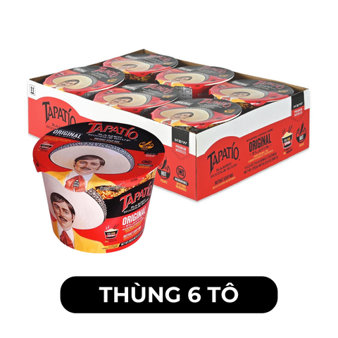 TAPATÍO - Mì tô Tapatío hương vị Cay truyền thống, Mì tô Cay truyền thống Tapatío, Mì Tapatio Mexico - 110g/tô - 00530