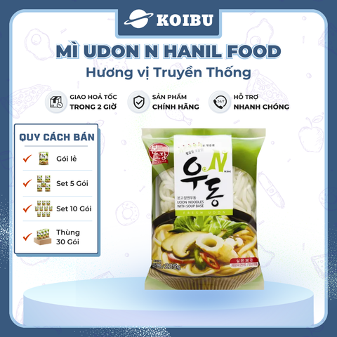 HANIL FOOD - Mì Udon N Hanil Food hương vị Truyền thống - 225g/gói - 00876