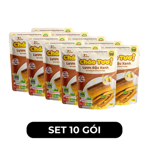 CÂY THỊ - Cháo tươi Cây Thị hương vị Lươn đậu xanh, Cháo tươi Lươn đậu xanh Cây Thị, Cháo Cây Thị - 240g/gói - 00732