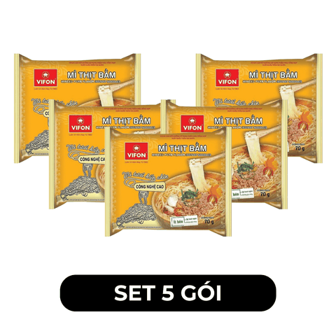 VIFON - Mì tươi Vifon hương vị Thịt Bằm - Mì tươi vị Thịt Bằm, Mì gói tươi Vifon thịt bằm - 70g/gói - 00252