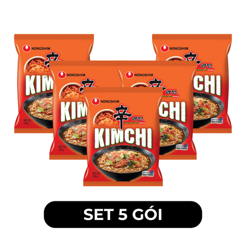 NONGSHIM - Mì Shin Ramyun hương vị Kim chi, Mì Shin kim chi Hàn Quốc, Mì kim chi Shin, Mì Hàn Quốc - 120g/gói - 00460