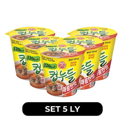 OTTOGI - Miến ly Ottogi hương vị Cay, Miến Ottogi ly cay ăn liền, Miến ly cay Otogi Hàn Quốc ăn liền - 38g/ly - 00623