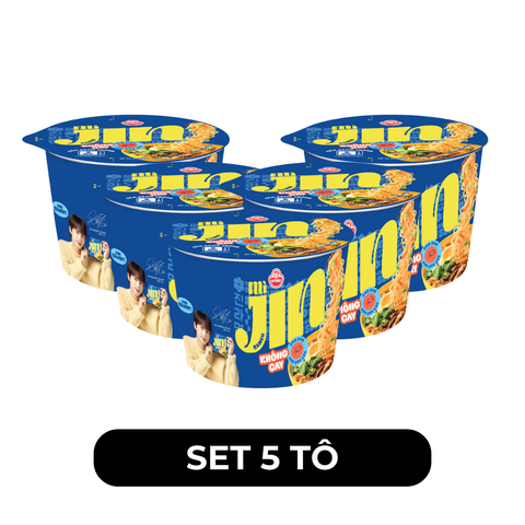 OTTOGI - Mì tô Jin hương vị Không cay, Mì Không cay Jin tô, Mì tô Jin Không cay, Mì tô Ottogi ăn liền - 110g/tô - 00057
