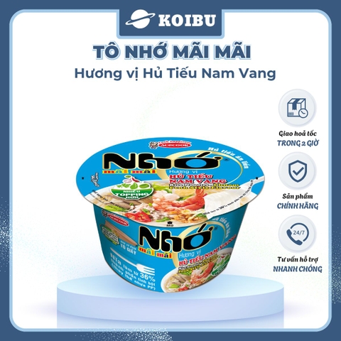 ACECOOK - Hủ tiếu tô Nhớ Mãi Mãi hương vị hủ tiếu nam vang, Tô Nhớ Mãi Mãi hủ tiếu nam vang, Hủ tiếu nhớ ăn liền - 71g/tô - 00025