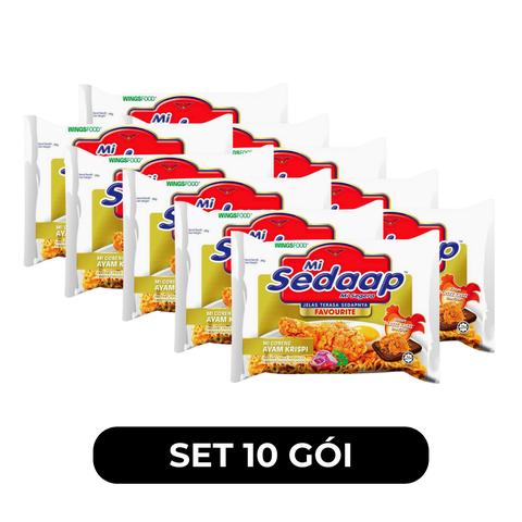 SEDAAP - Mì trộn Sedaap hương vị gà rán không cay - Sedaap vị gà rán không cay, Mì vị gà rán không cay Sedaap, Mì trộn Sedaap vị gà rán không cay, Mì trộn vị gà rán không cay Sedaap, Mì trộn cay Sedaap - 90g/gói - 00285