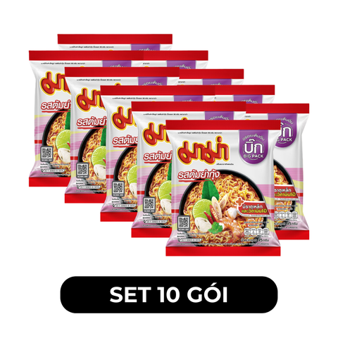 MAMA - Mì MAMA gói lớn 95g vị Tôm TomYum/ MaMa gói lớn vị Tôm Yum/ Mì Thái Lan MaMa gói vị Tom-Yum 95g/ Mì Thailand MaMa 95g vị Tôm-Yum- Mì Ăn Liền Thái Lan gói lớn - Mie Mama lớn 95g/ Mì nước Mama ThaiLand - 95g/gói - 00267