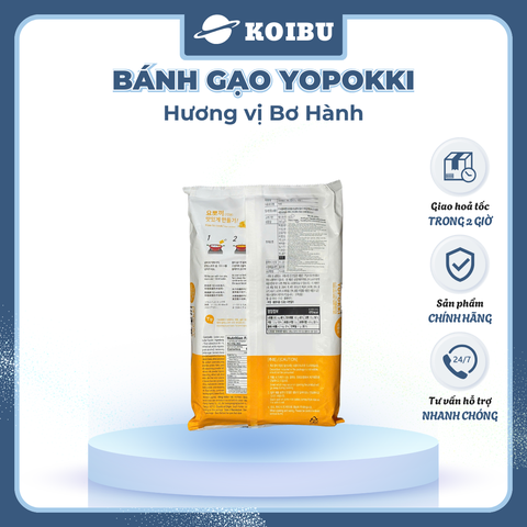 YOUNG POONG - Tokbokki Hàn Quốc Yopokki hương vị Bơ hành, Tokbokki  Yopokki, Bánh gạo Yopokki Hàn Quốc 240g/gói - 00873