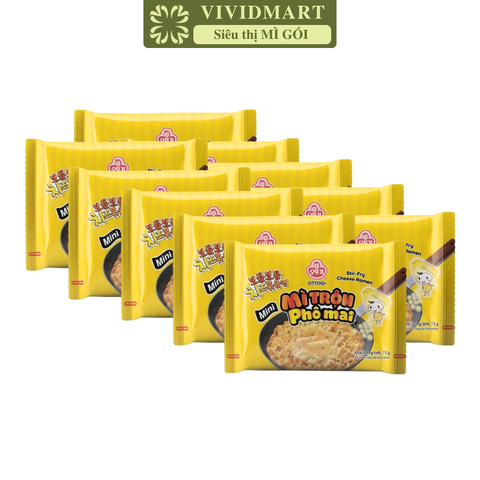 OTTOGI - Mì trộn Ottogi mini Phô mai, Mì trộn Phô mai Ottogi mini, Mì trộn Phô mai mini Ottogi - 75g/gói - 00401