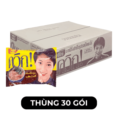 WaiWai - Mì Wai Wai hương vị Vịt Tiềm - Mì Vịt Tiềm ăn liền, Mì gói Thái Lan vị Vịt Tiềm - 60g/gói - 00271