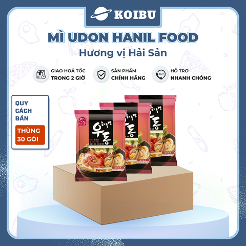 HANIL FOOD - Mì Udon N Hanil Food hương vị Hải sản - 225g/gói - 00877