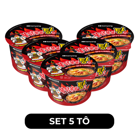 SAMYANG FOOD - Mì tô Samyang hương vị Gà cay hầm, Mì tô Gà cay Samyang Hàn Quốc, Mì gà cay hầm Hàn Quốc - 120g/tô - 00406