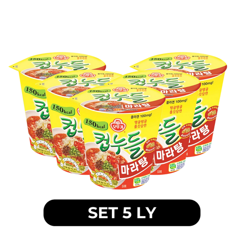 OTTOGI - Miến ly Ottogi hương vị Lẩu cay tê Mala, Miến Ottogi ly ăn liền, Miến Hàn Quốc - 45g/ly - 00624