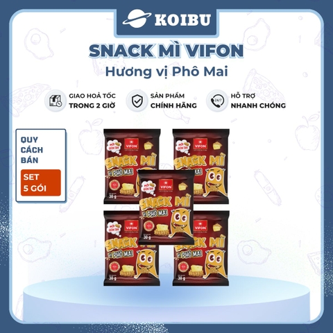 VIFON - Snack mì Vifon hương vị Phô Mai - Snack mì Vifon vị Phô Mai, Snack phô mai Vifon - 30g/gói - 00197