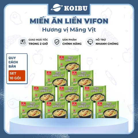 VIFON - Miến ăn liền Vifon vị Măng vịt, Miến ăn liền Vifon, Miến Vifon gói ăn liền - 58g/gói - 00183