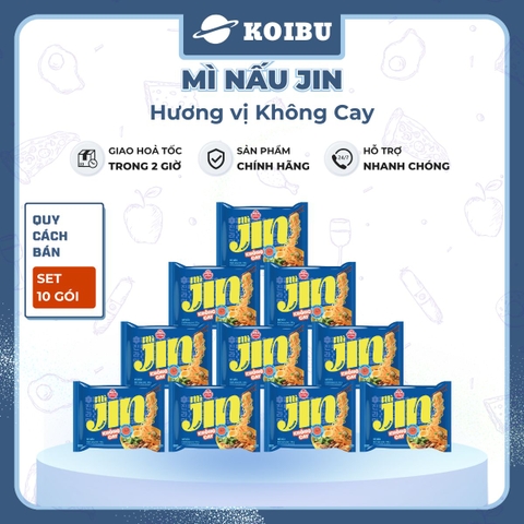 OTOKI - Mì nấu Jin hương vị Không cay, Mì nấu Jin không cay, Mì Jin nấu không cay, Mì Jin Ottogi - 120/gói - 00525