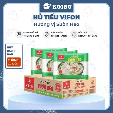 VIFON - Hủ tiếu Vifon hủ tiếu Sườn heo, Hủ tíu Sườn heo Vifon, Vifon Hủ tiếu Sườn heo, Hủ tíu Vifon - 65g/gói - 00165