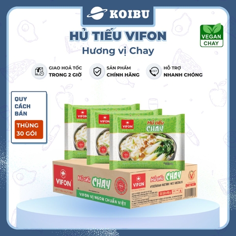 VIFON - Hủ tiếu Vifon hủ tiếu Chay, Hủ tíu Chay Vifon, Vifon Hủ tiếu Chay, Hủ tíu gói ăn liền Vifon - 65g/gói - 00166