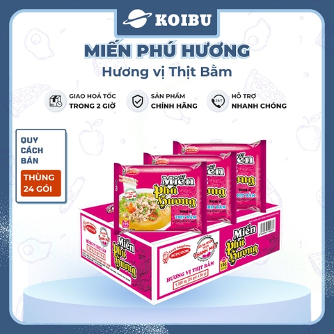 ACECOOK - Miến Phú Hương hương vị Thịt Bằm Miến Phú Hương Thịt Bằm, Miến vị Thịt Bằm Phú Hương - Miến ăn liền Acecook - 55g/gói - 00062