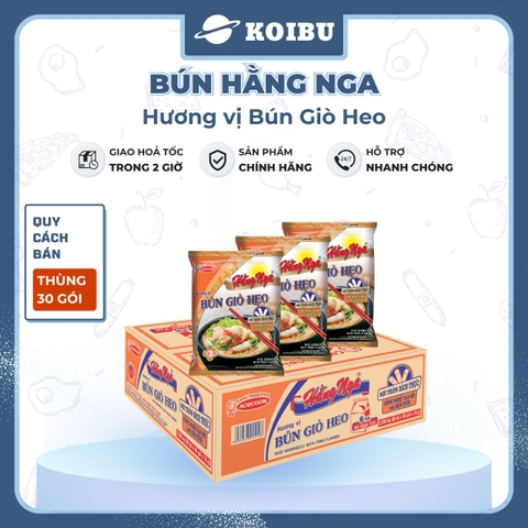 ACECOOK - Bún giò heo Hằng Nga, Hằng Nga Bún giò heo, Bún Hằng Nga hương vị Bún giò heo, Bún Acecook - 75g/gói - 00050