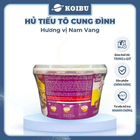 AFOTECH - Hủ tiếu tô Cung Đình hương vị Hủ tiếu Nam vang Cung Đình ăn liền, Hủ tíu nam vang Cung Đình - 83g/tô - 00319