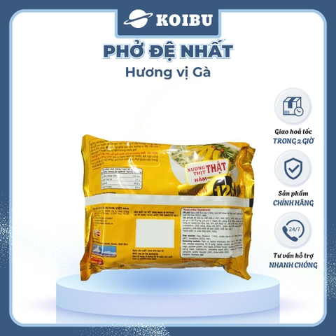 ACECOOK - Đệ Nhất phở hương vị Phở Gà, phở gà Đệ Nhất Acecook, phở gà Acecook Đệ Nhất phở ăn liền - 65g/gói - 00055