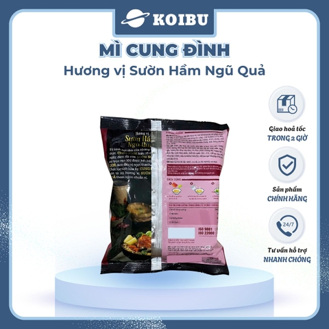 AFOTECH - Mì Cung Đình Sườn hầm ngũ quả, Mì Sườn hầm ngũ quả Cung Đình, Mì khoai tây Cung Đình gói - 80g/gói - 00302
