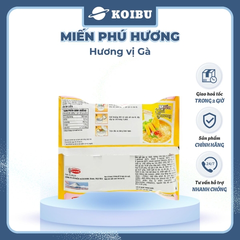 ACECOOK - Miến Phú Hương hương vị Thịt Gà Miến Phú Hương vị Gà, Miến Thịt Gà Phú Hương - Miến ăn liền Phú Hương, Miến ăn liền Acecook - 53g/gói - 00066