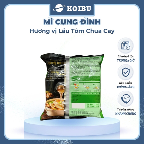 AFOTECH - Mì Cung Đình Lẩu tôm chua cay, Mì Tôm chua cay Cung Đình, Mì khoai tây Cung Đình gói - 85g/gói - 00298