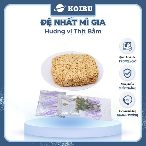 ACECOOK - Đệ Nhất Mì Gia hương vị Thịt bằm, Mì Đệ Nhất Thịt bằm, Mì Thịt bằm Đệ Nhất Acecook Đệ Nhất - 82g/ gói - 00033
