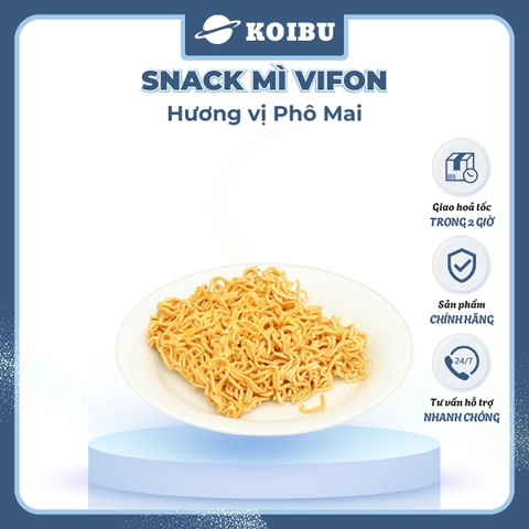 VIFON - Snack mì Vifon hương vị Phô Mai - Snack mì Vifon vị Phô Mai, Snack phô mai Vifon - 30g/gói - 00197